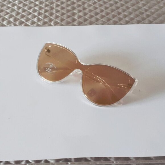 NWT Aldo gold cat eye mirrored lens sunglasses - Picture 9 of 9